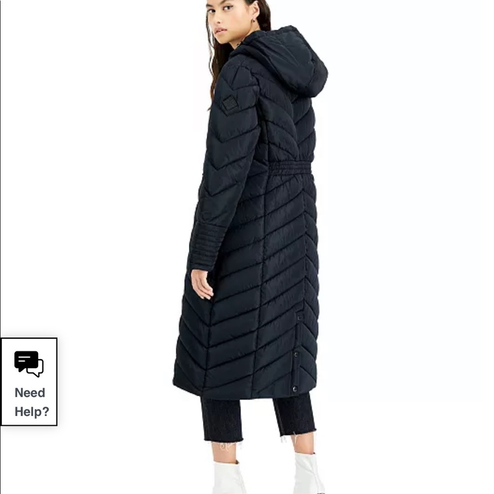 Steve Madden Quilted Parka Coat